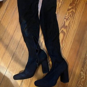 Zara over the knee boots